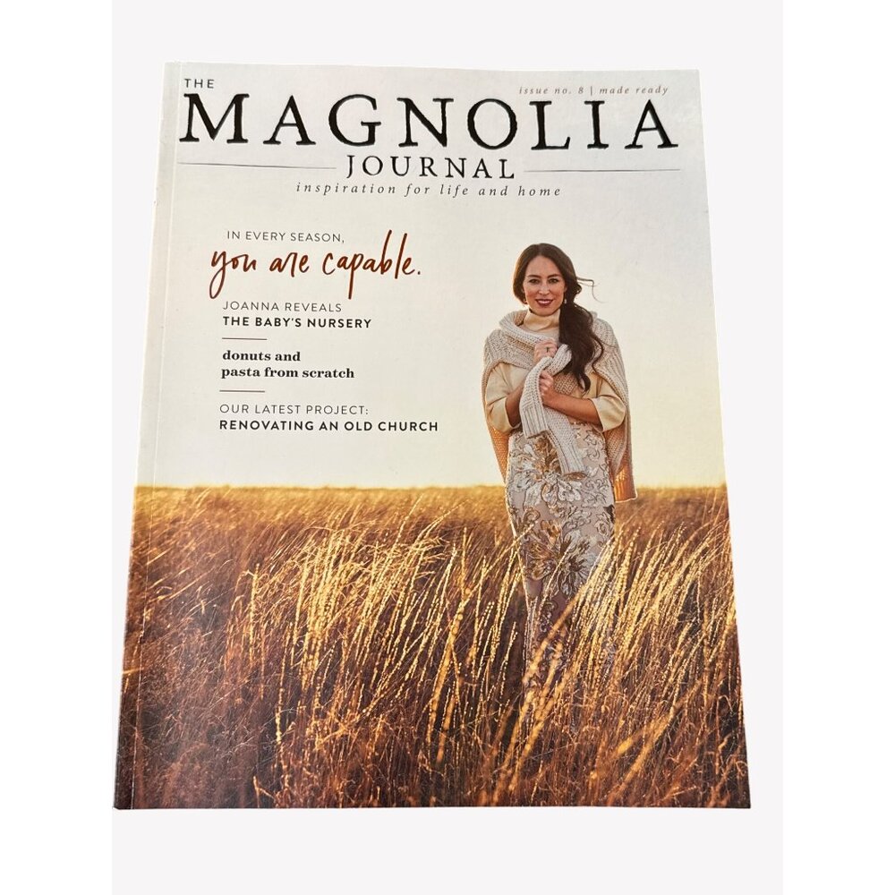 The Magnolia Journal Lot Of 3 Early Magazines Issues 5, 7 & 8 Joanna Gaines - Picture 4 of 4